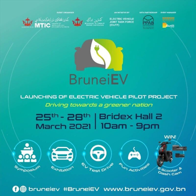 Launching of Electric Vehicle Pilot Project Brunei Tourism